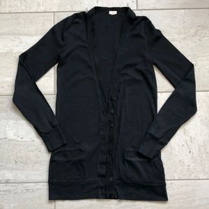 Cotton v-neck cardigan